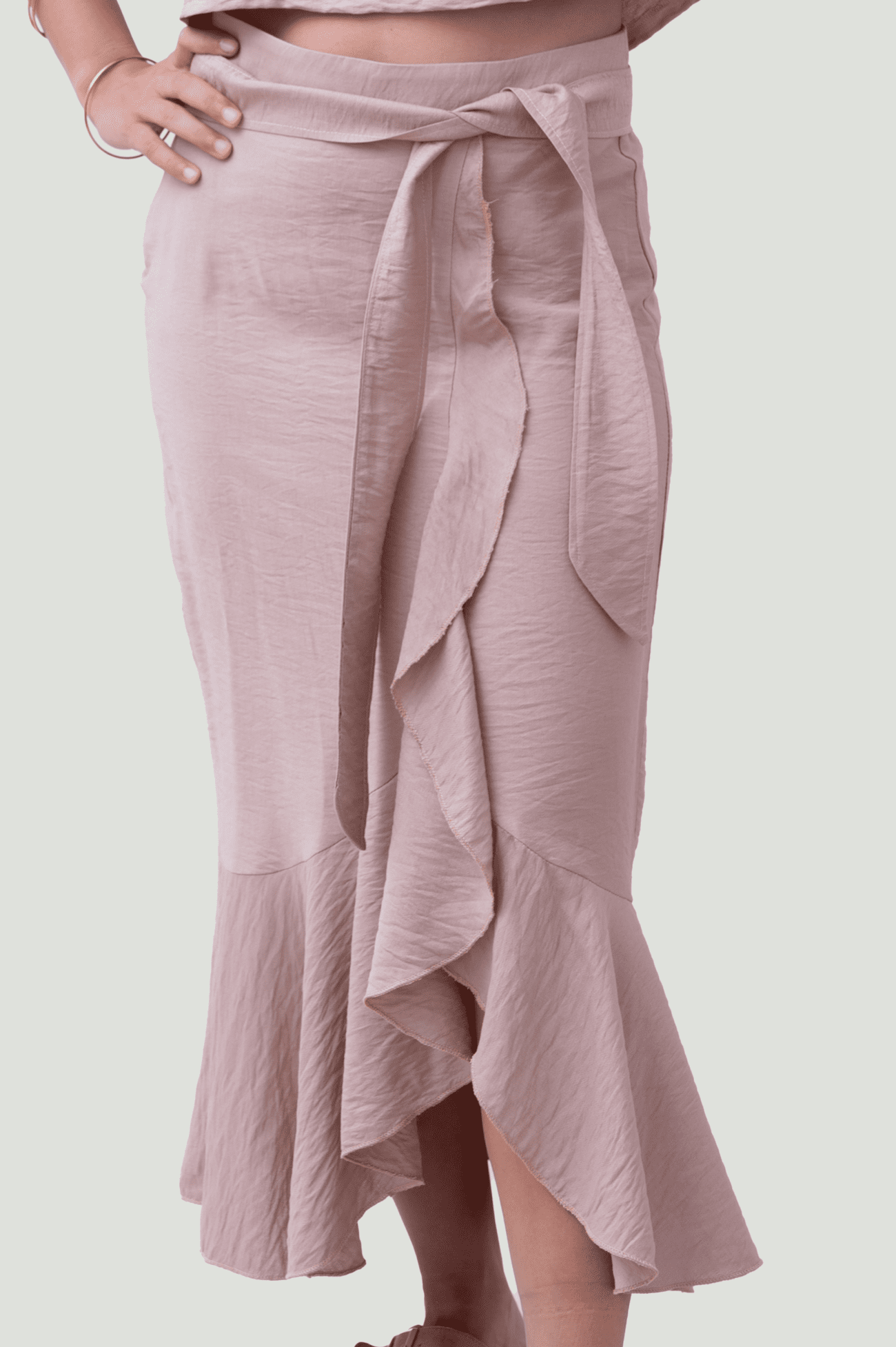 Sahara Serenity Ruffle Skirt