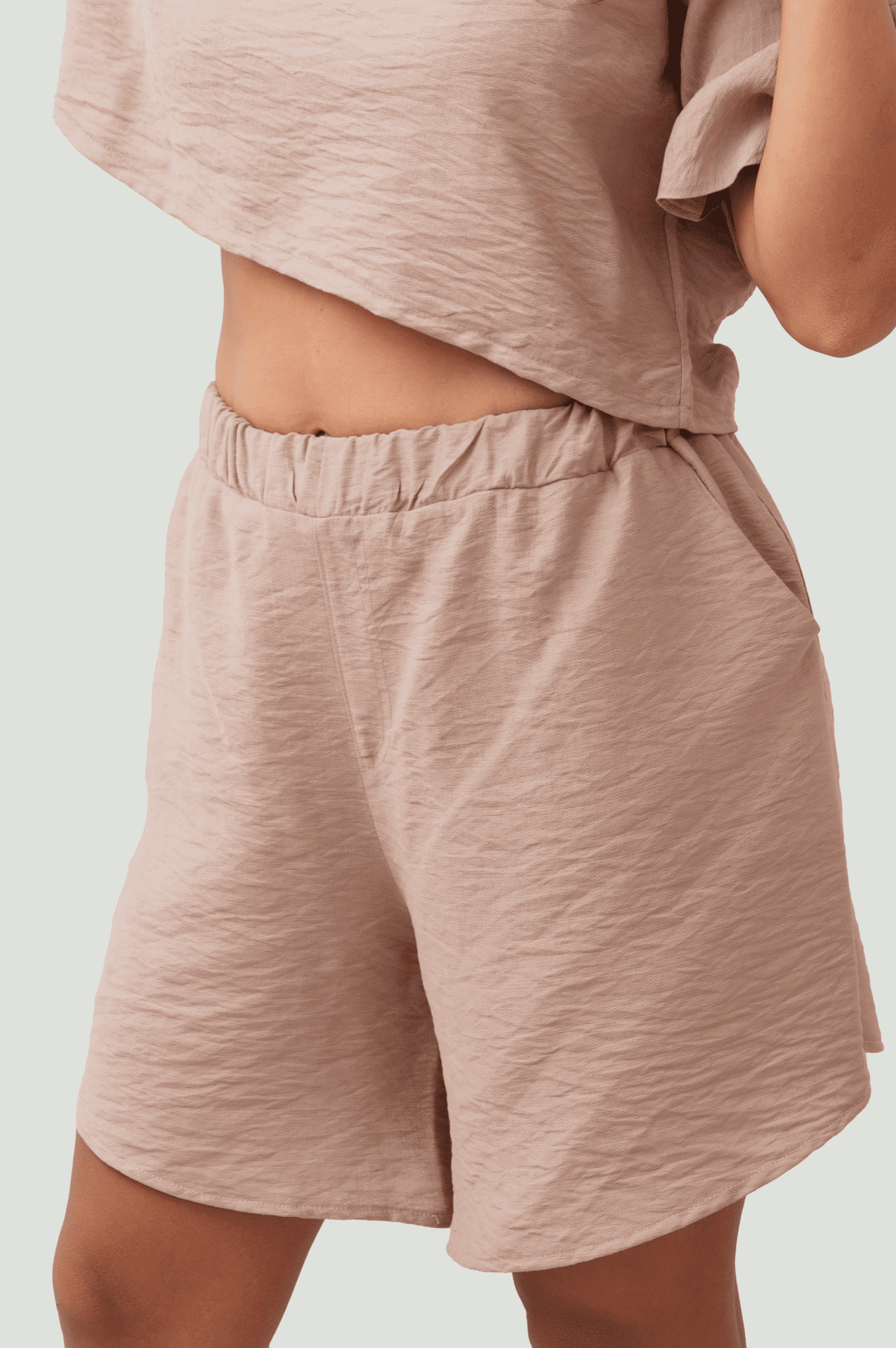 Dune Whisper Linen Shorts