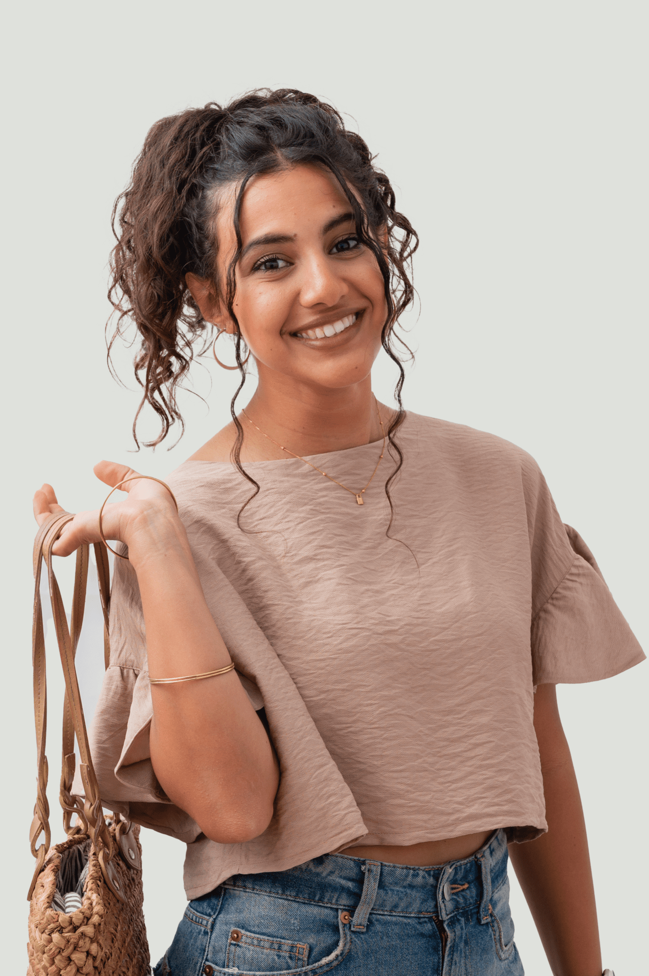 Sahara Dawn Crop Blouse