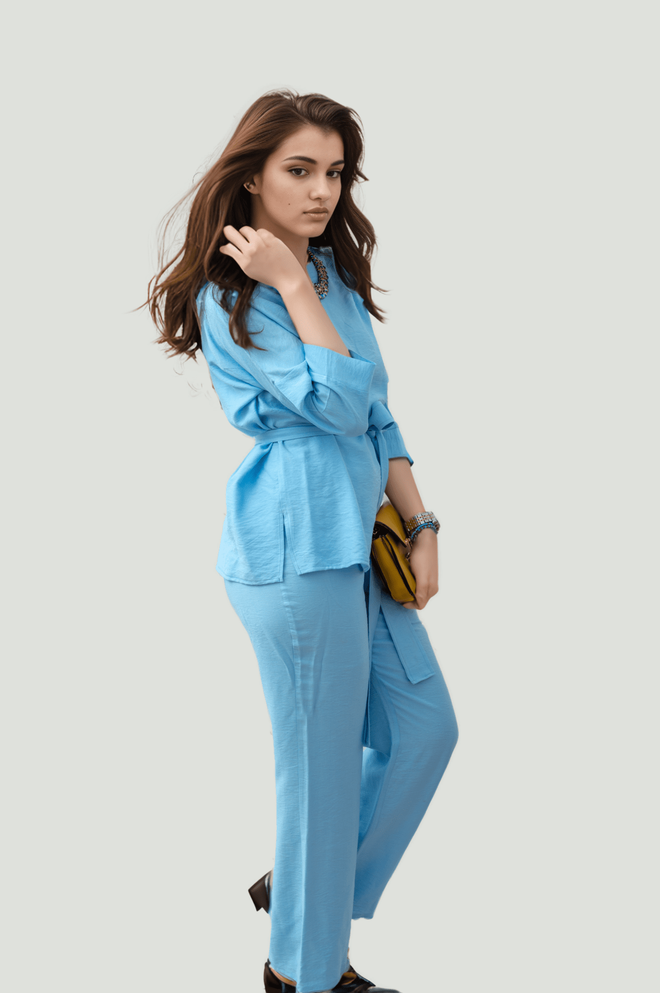 Skyline Breeze Linen Suit