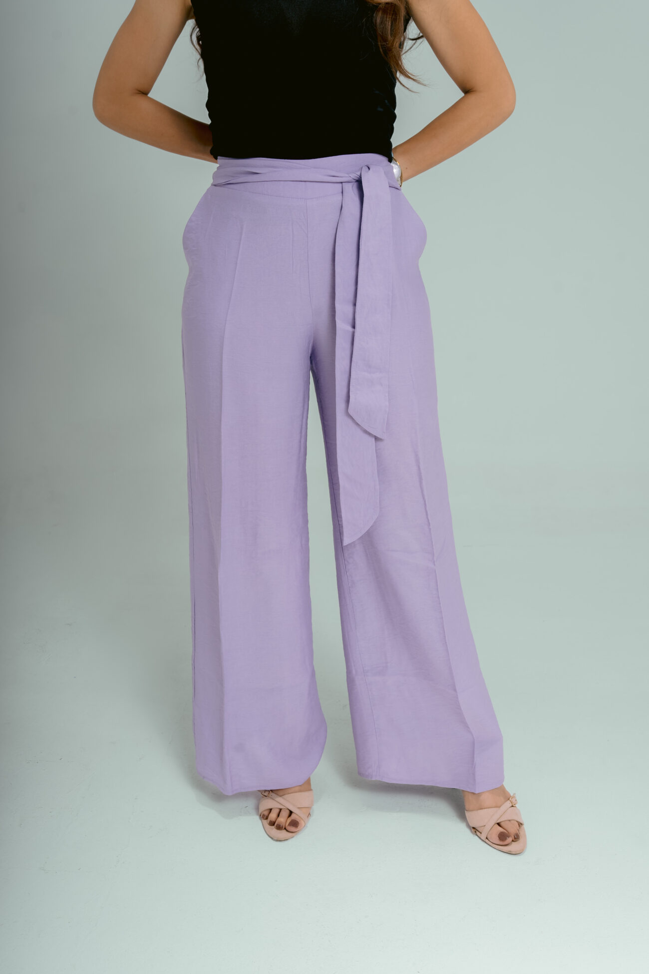 Lavender Haze Belted Pants