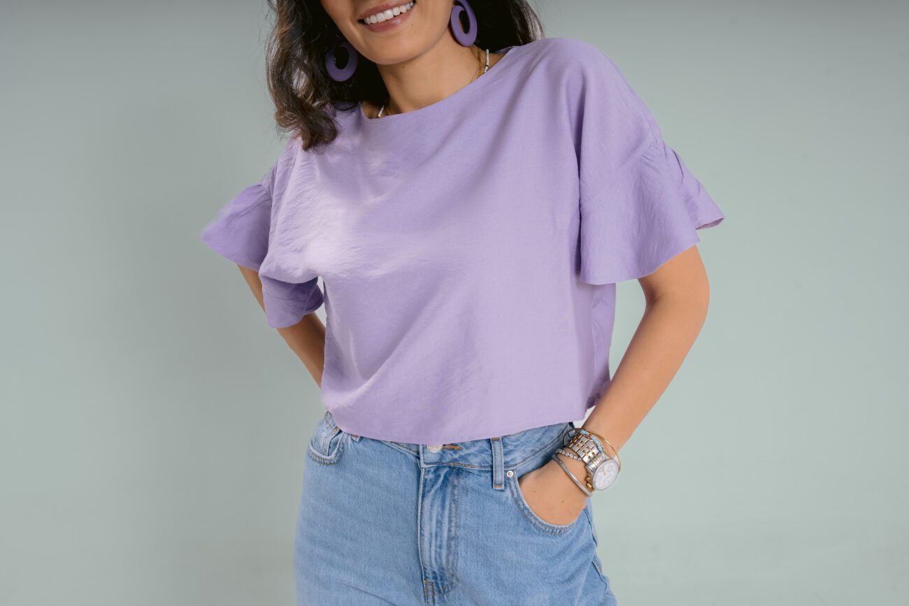 Lilac Dream Crop Top - Image 3