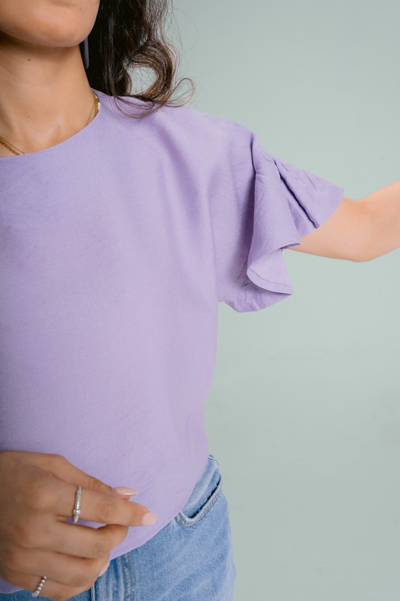 Lilac Dream Crop Top - Image 2