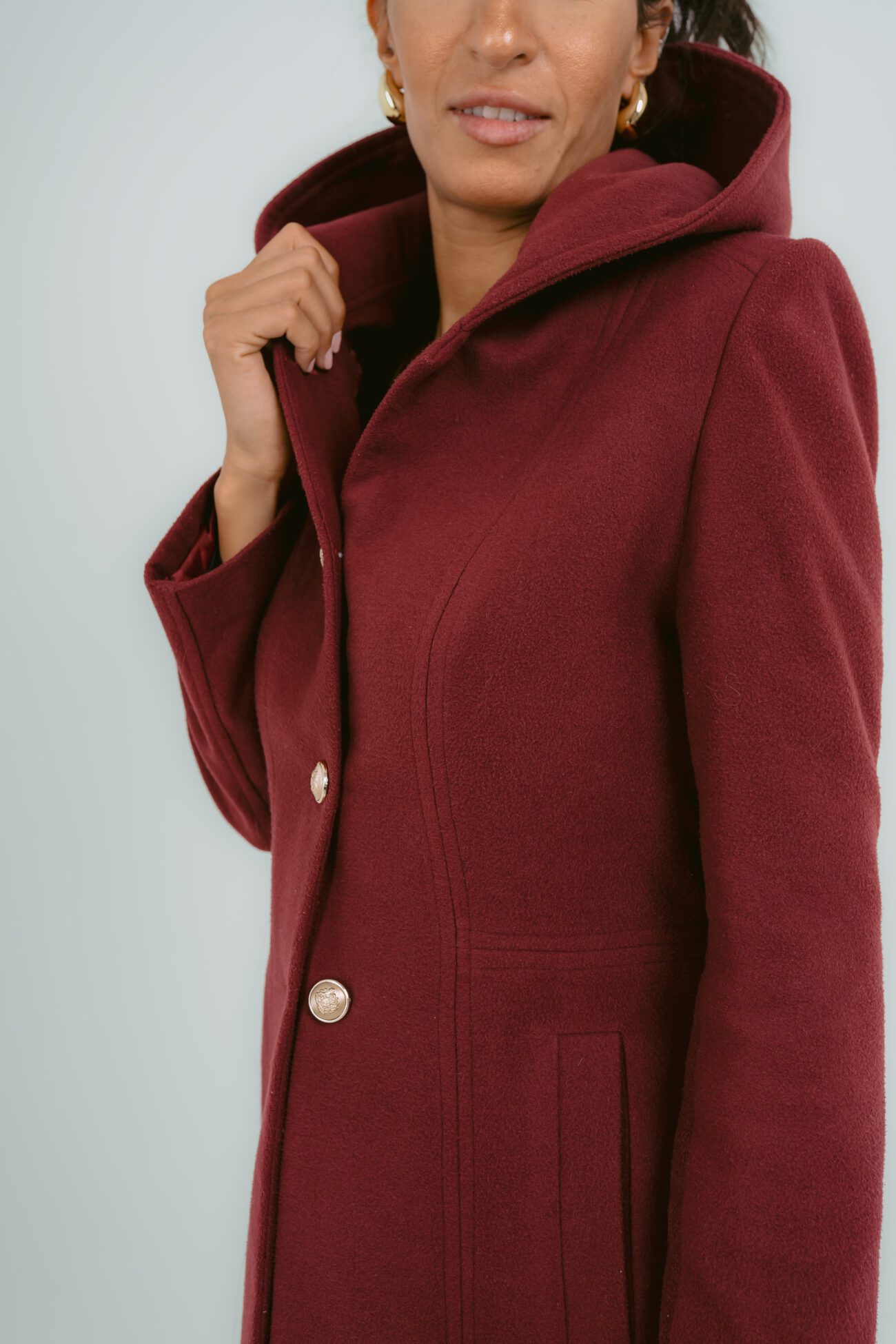 Valentia Hooded Coat - Image 4